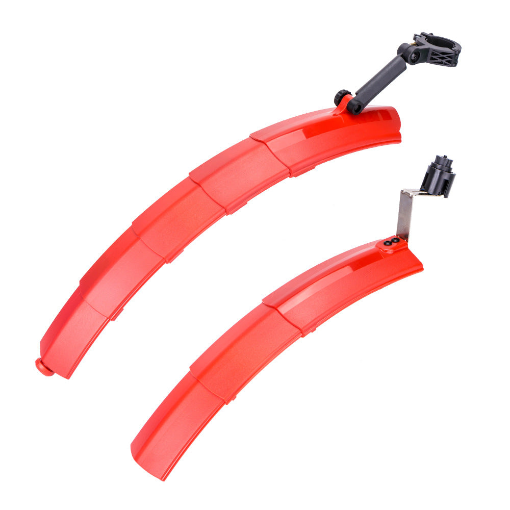 ZTTO ZT03 2Pcs Bike Fender Set Front+Rear Bike Mud Guard with Tail Light (with Installation Accessory) ZTTO ZT03 2Pcs Bike Fender Set Front+Rear Bike Mud Guard with Tail Light (with Installation Accessory)